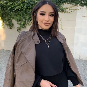 Women's Brown Leather Jacket